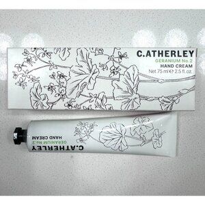 C.Atherley London No 2 HAND CREAM 2.5FLZ /75ML GERANIUM NIB